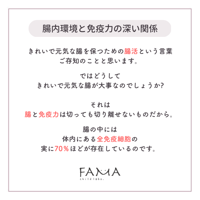 腸内環境と免疫力の深い関係